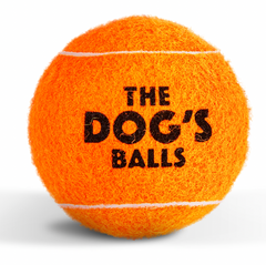 The Little Dog's Balls - 6 Strong Little Dog Tennis Balls