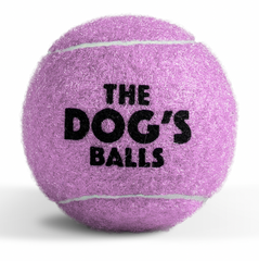 The Little Dog's Balls - 6 Strong Little Dog Tennis Balls