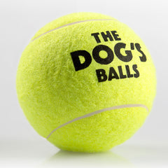 The Big Dog's Balls - 3 Strong Large Dog Tennis Balls