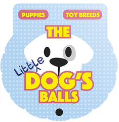 The Little Dog's Balls - 6 Strong Little Dog Tennis Balls
