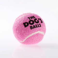 The Little Dog's Balls - 6 Strong Little Dog Tennis Balls