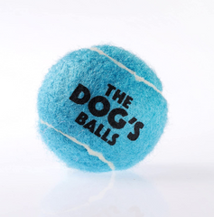The Little Dog's Balls - 6 Strong Little Dog Tennis Balls