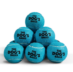 The Dog's Balls - 6 Strong Dog Tennis Balls