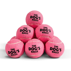 The Dog's Balls - 6 Strong Dog Tennis Balls