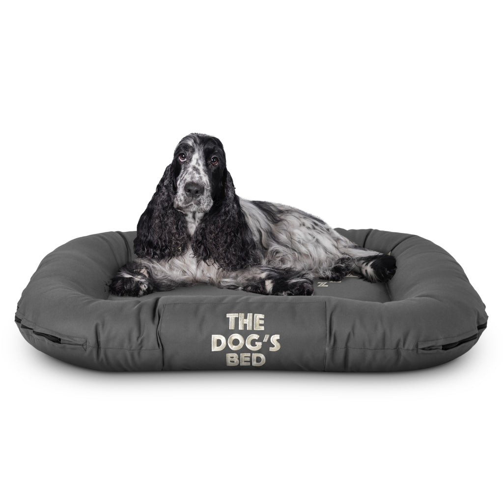 The Dog’s Bed – Supportive Dog Bed with Raised Sides, Calming Surface – CertiPUR-Certified Foam