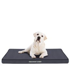 The Dog’s Bed Orthopaedic Egg Crate Foam Dog Bed with Standard Support (Grey with Black Trim)