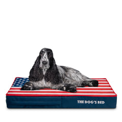 The Dog’s Bed Orthopaedic Mattress Bed (Central USA Flag)