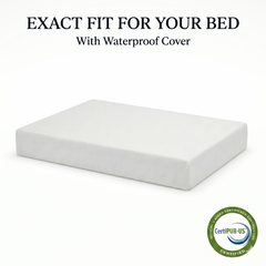 The Dog’s Bed Replacement Inner Foam Mattress with Waterproof Liner for bed with bolster – CertiPUR-Certified Foam