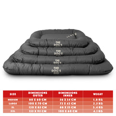 The Dog’s Bed – Supportive Dog Bed with Raised Sides, Calming Surface – CertiPUR-Certified Foam