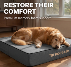 The Dog’s Bed Replacement Inner Foam Mattress with Waterproof Liner – CertiPUR-Certified Foam
