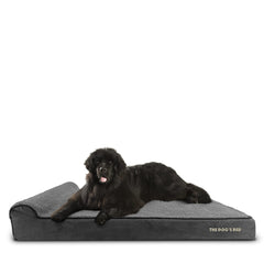 The Dog’s Bed Orthopaedic Dog Bed, Headrest Waterproof Memory Foam Dog Bed