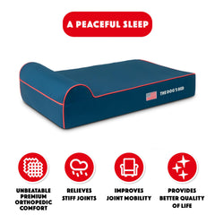 The Dog’s Bed Orthopaedic Dog Bed, Headrest Waterproof Memory Foam Dog Bed