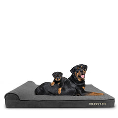 The Dog’s Bed Orthopaedic Dog Bed, Headrest Waterproof Memory Foam Dog Bed