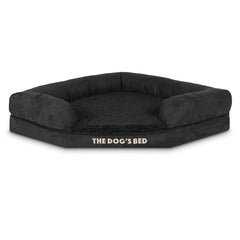 The Dog’s Bed Orthopaedic Dog Corner Bolster Bed, Memory Foam S-XXXL, Waterproof, Dog Pain Relief for Arthritis, Hip & Elbow Dysplasia, Post Surgery, Lameness, Washable Cover