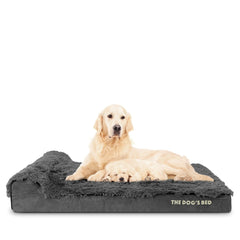 The Dog’s Bed Orthopaedic Dog Bed, Headrest Waterproof Memory Foam Dog Bed