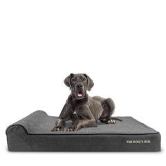 The Dog’s Bed Orthopaedic Dog Bed, Headrest Waterproof Memory Foam Dog Bed