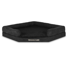 The Dog’s Bed Orthopaedic Dog Corner Bolster Bed, Memory Foam S-XXXL, Waterproof, Dog Pain Relief for Arthritis, Hip & Elbow Dysplasia, Post Surgery, Lameness, Washable Cover