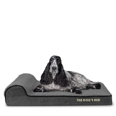 The Dog’s Bed Orthopaedic Dog Bed, Headrest Waterproof Memory Foam Dog Bed