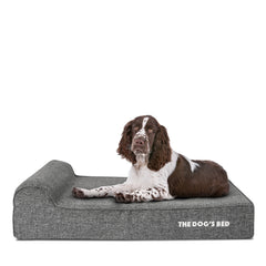 The Dog’s Bed Orthopaedic Dog Bed, Headrest Waterproof Memory Foam Dog Bed
