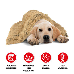 The Dog’s Blanket Sound Sleep Donut Dog Blanket, Soft, Calming, Anti-Anxiety Snuggler Blankets