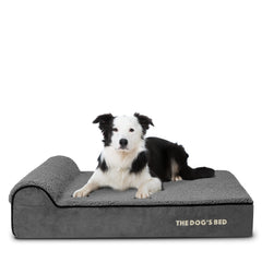 The Dog’s Bed Orthopaedic Dog Bed, Headrest Waterproof Memory Foam Dog Bed