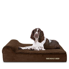 The Dog’s Bed Orthopaedic Dog Bed, Headrest Waterproof Memory Foam Dog Bed