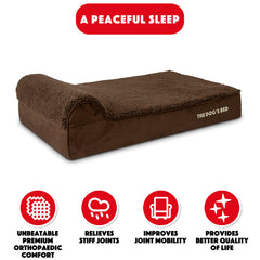 The Dog’s Bed Orthopaedic Dog Bed, Headrest Waterproof Memory Foam Dog Bed