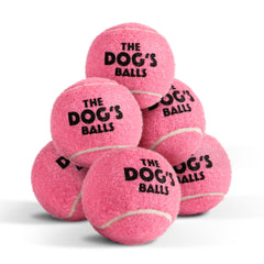 The Dog's Balls - 6 Strong Dog Tennis Balls