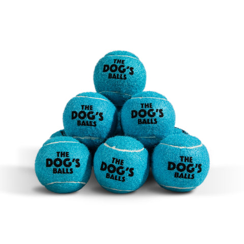 The Dog's Balls - 12 Strong Dog Tennis Balls