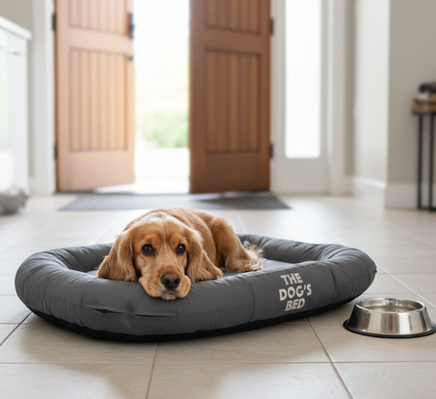 The Dog’s Bed – Supportive Dog Bed with Raised Sides, Calming Surface – CertiPUR-Certified Foam